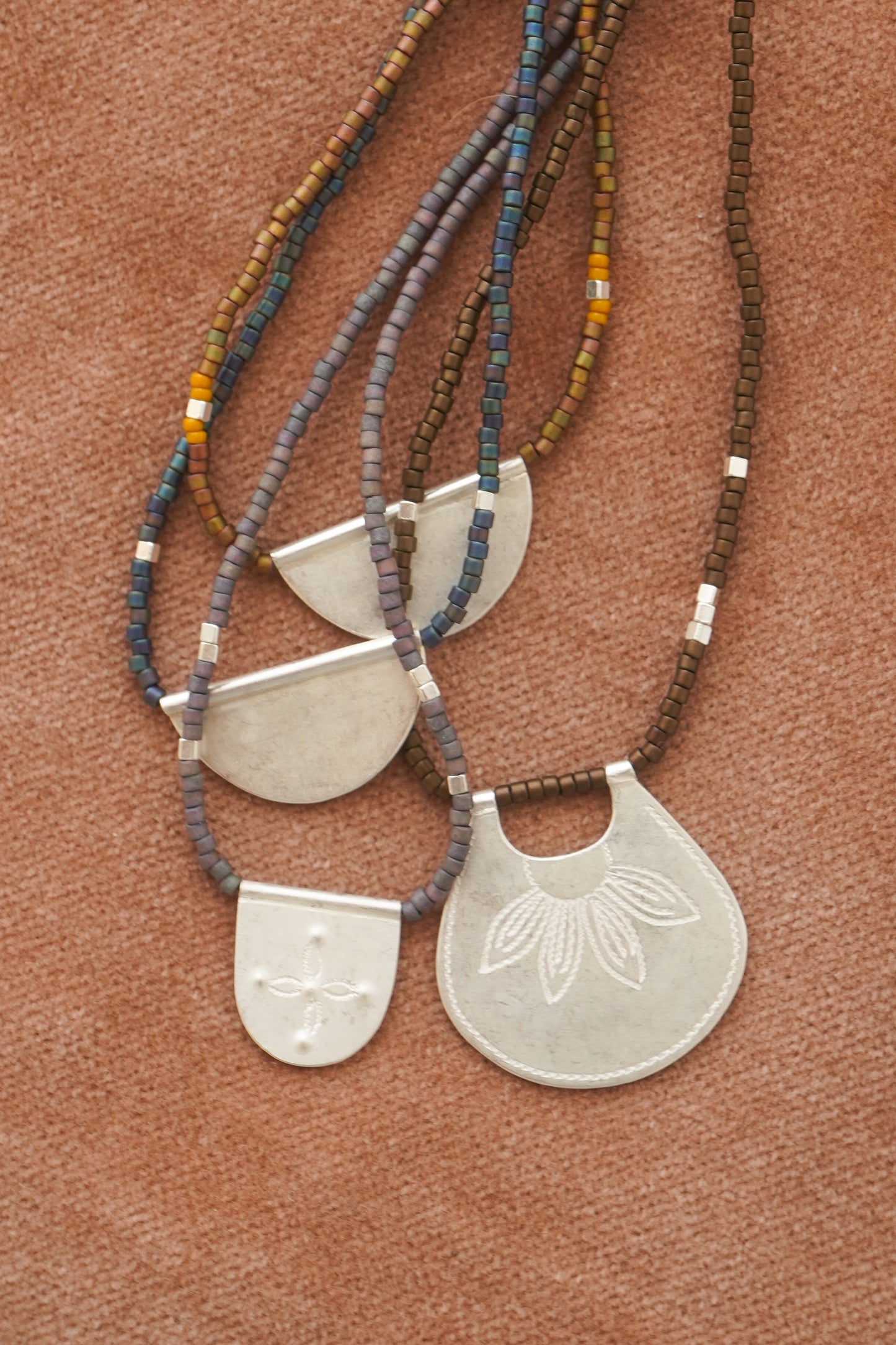 Collar Flor de Chilco Grande