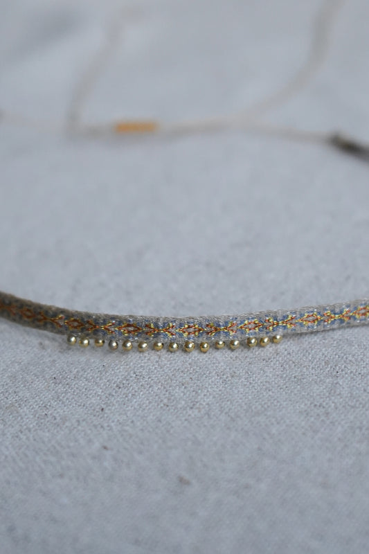 Collar Choker Dorado II