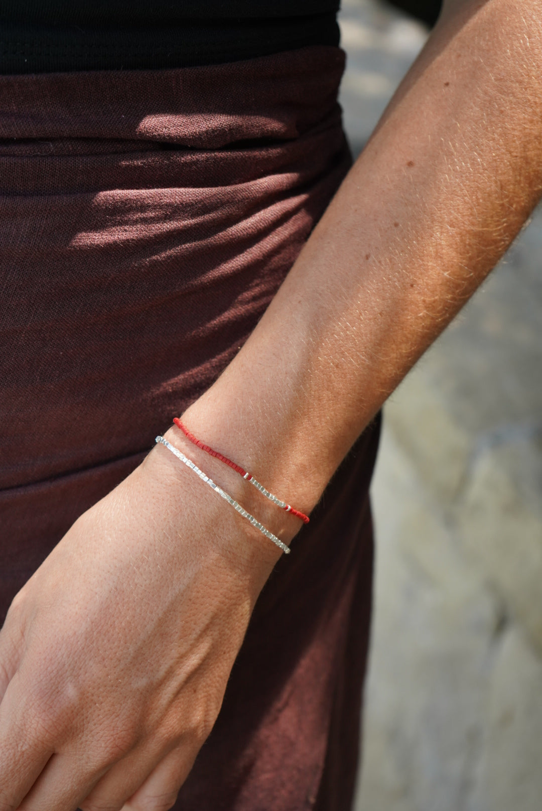 Pack 2 Pulseras Rojo