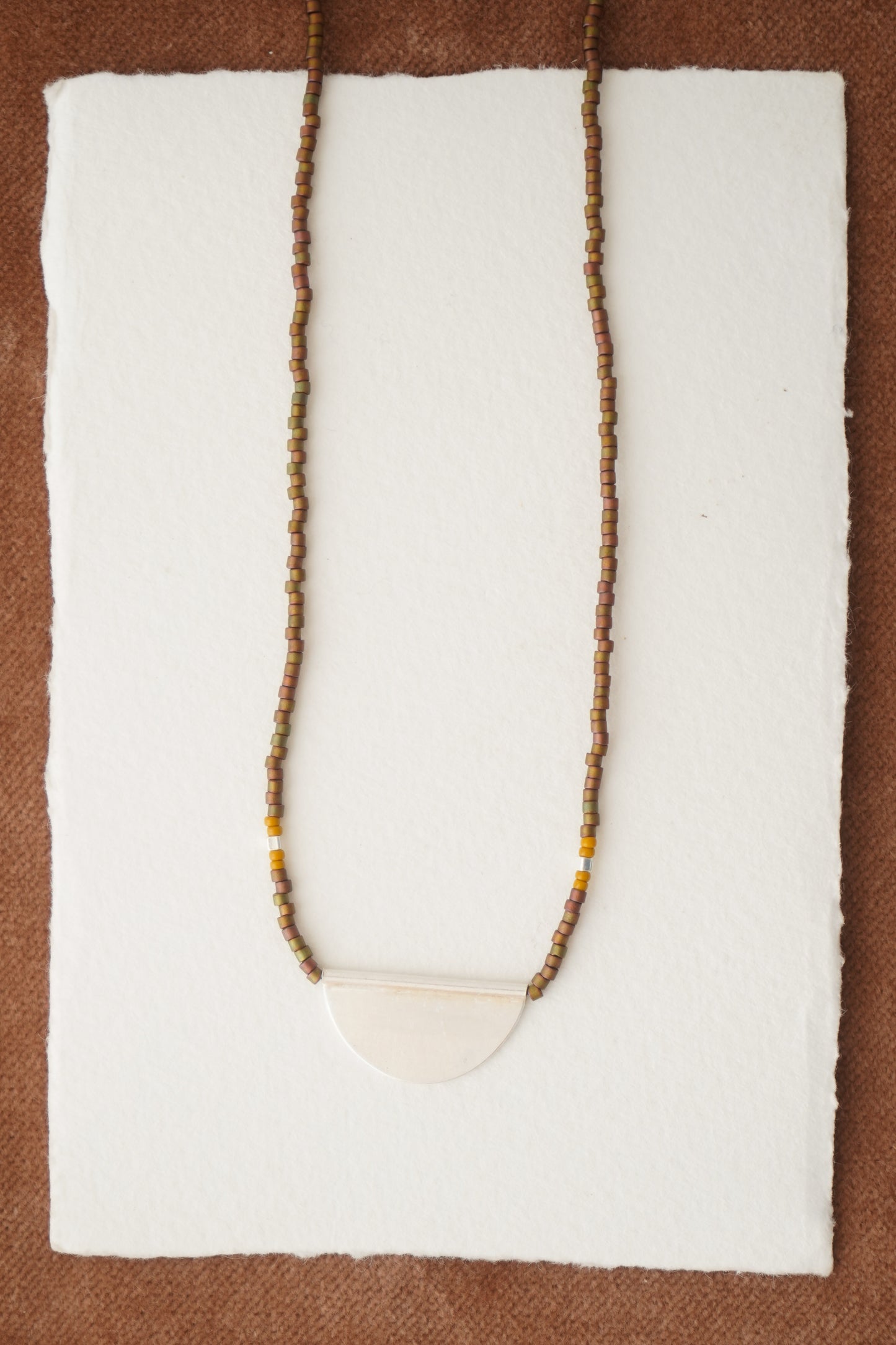 Collar Dije de Plata Tornasol