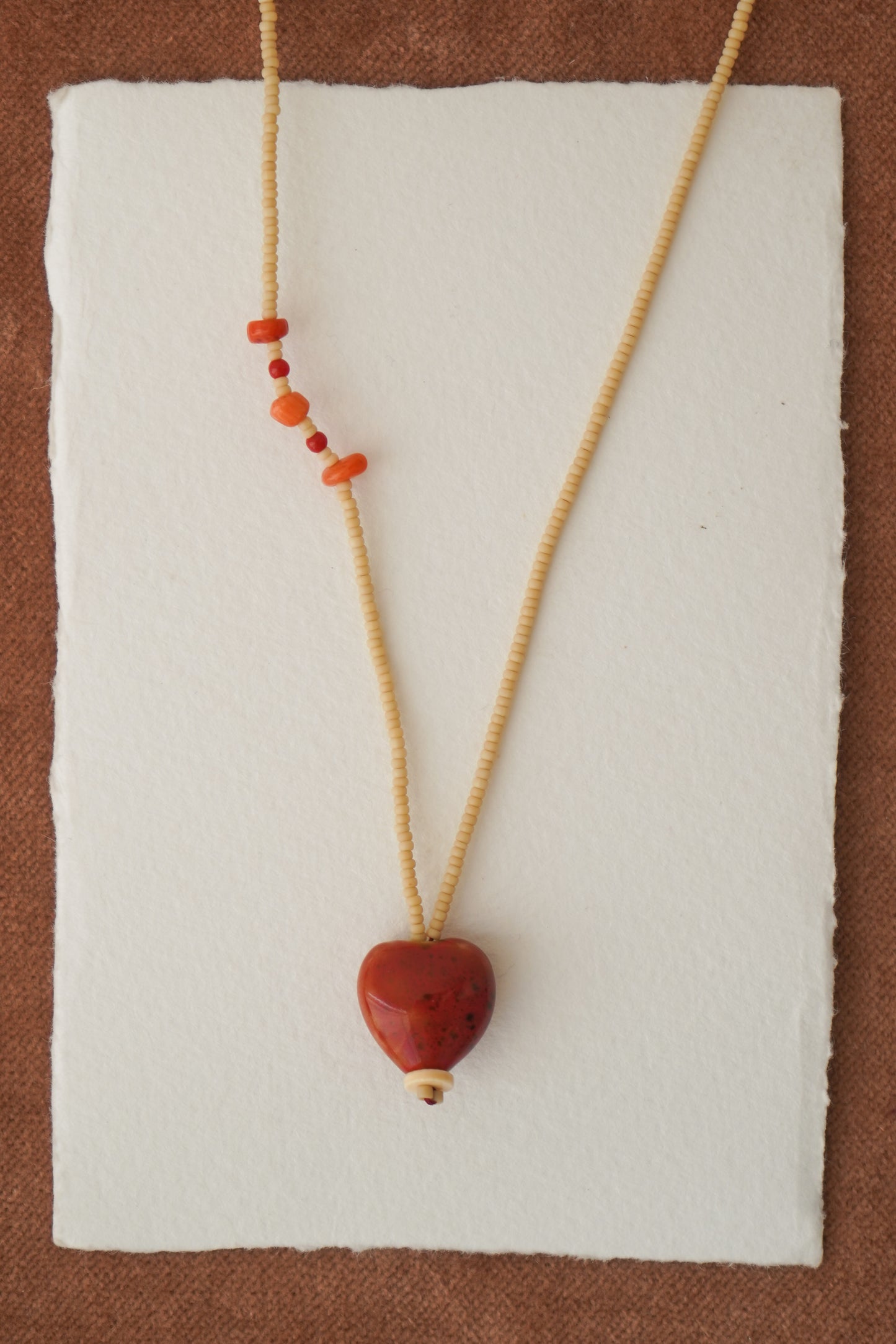 Collar Amuleto Corazón