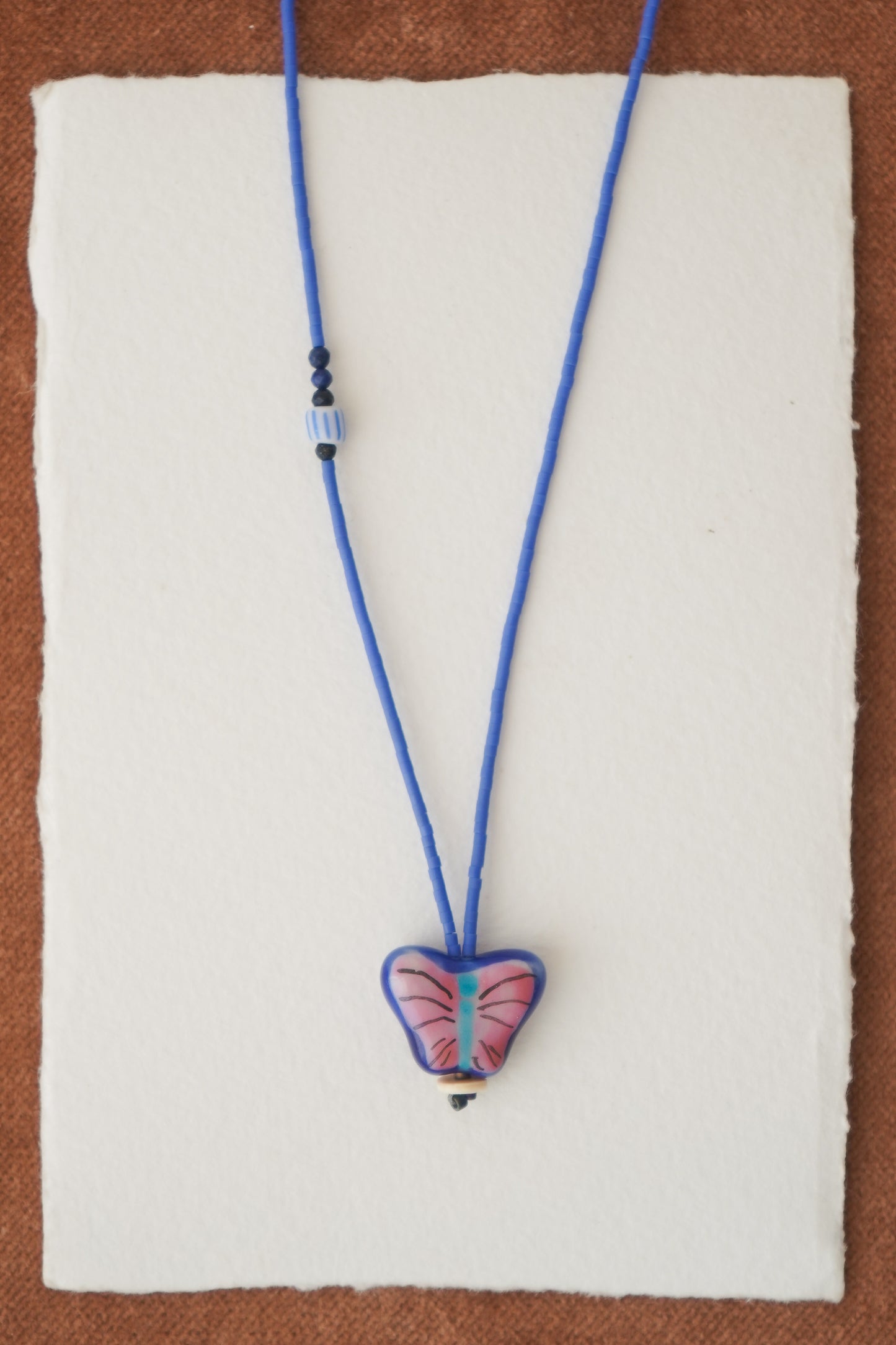 Collar Amuleto Mariposa