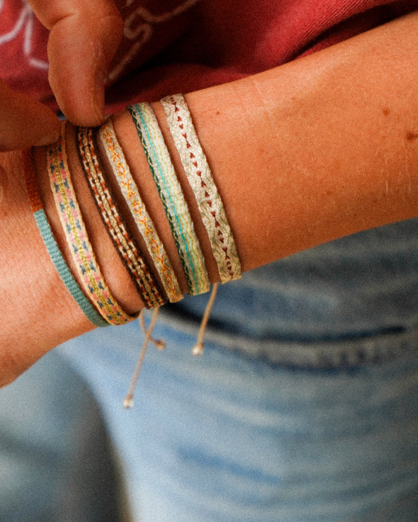 Pulsera Telar Café