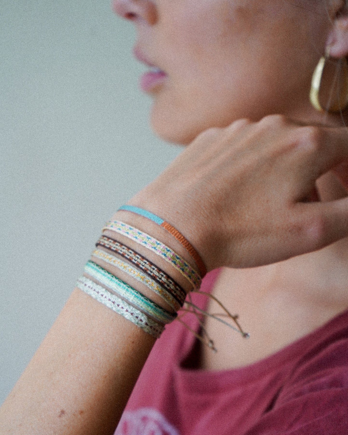 Pulsera Telar Agua